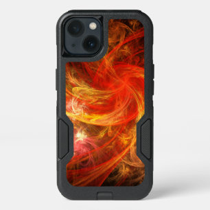 Firestorm Nova Abstract Art iPhone 13 Case