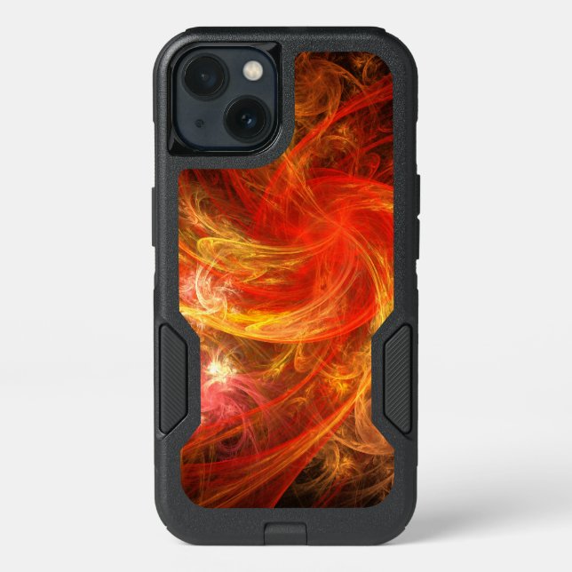 Firestorm Nova Abstract Art Otterbox iPhone Case (Back)