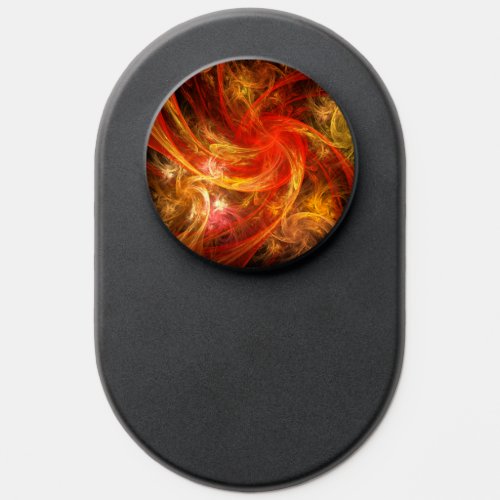 Firestorm Nova Abstract Art PopSocket