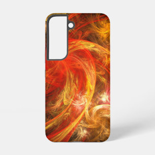 Firestorm Nova Abstract Art Samsung Galaxy S22 Case