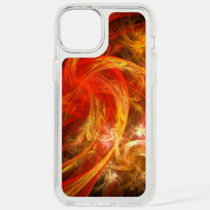 Firestorm Nova Abstract Art iPhone 15 Plus Case