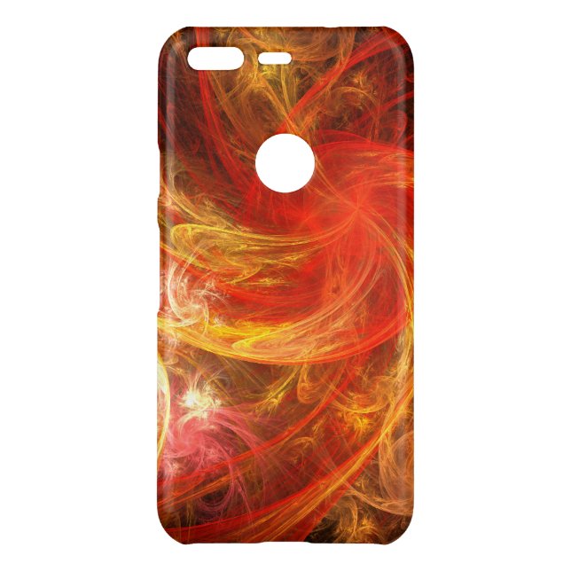 Firestorm Nova Abstract Art Uncommon Google Pixel Case (Back)