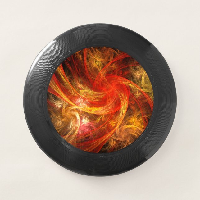 Firestorm Nova Abstract Art Wham-O Frisbee (Front)