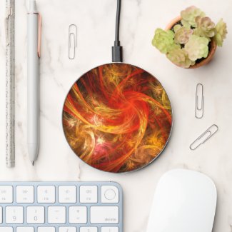Firestorm Nova Abstract Art