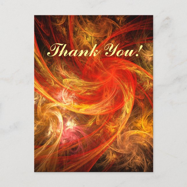 Firestorm Nova Thank You Postcard (Front)