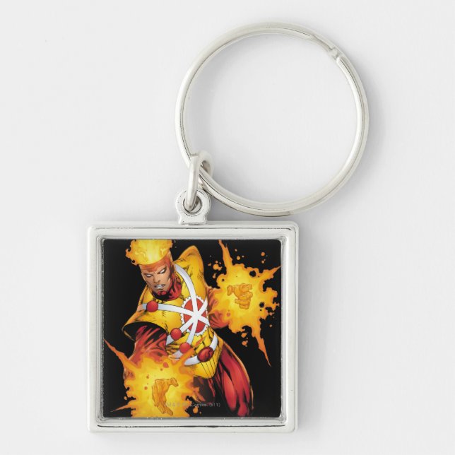 Firestorm Punch Keychain (Front)