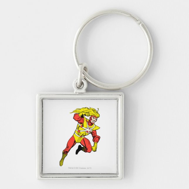 Firestorm Soaring Keychain (Front)