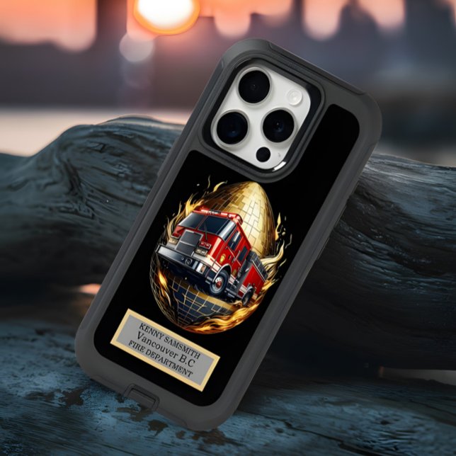 Firetruck Disco Ball iPhone 15 Pro Case (Creator Uploaded)