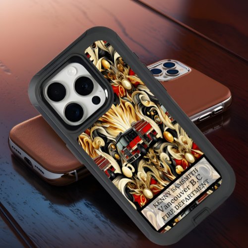 Firetruck Fantasy iPhone 15 Pro Case