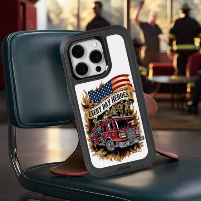 Firetruck Heroes iPhone 15 Pro Case (Creator Uploaded)