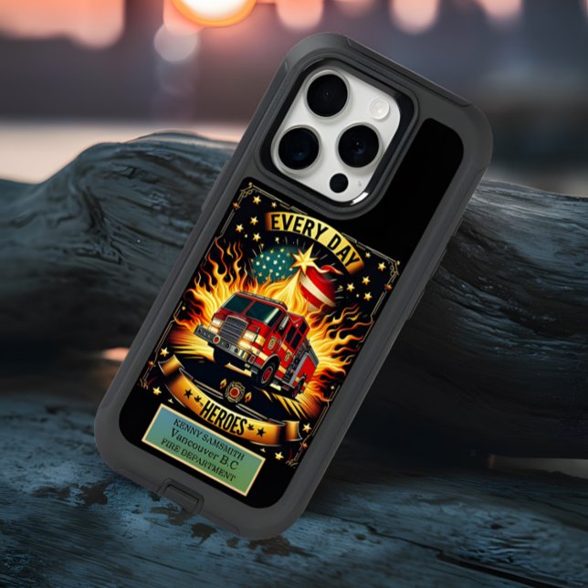 Firetruck Heroes iPhone 15 Pro Case (Creator Uploaded)