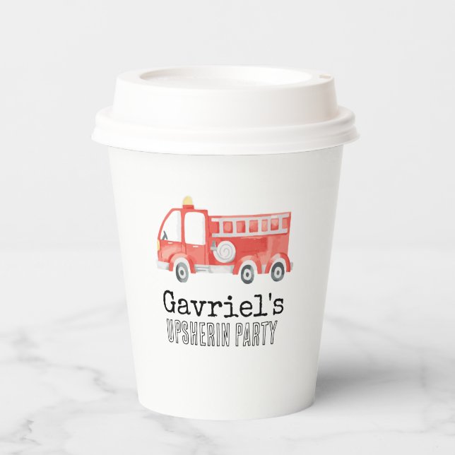 Firetruck Party Cups (Front)
