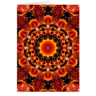 Firewalk Mandala, Abstract Spiritual Quest Cards