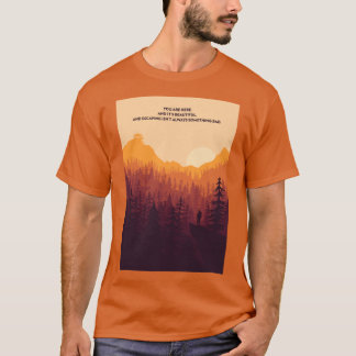 Firewatch Minimalist Quote Active friends T-Shirt