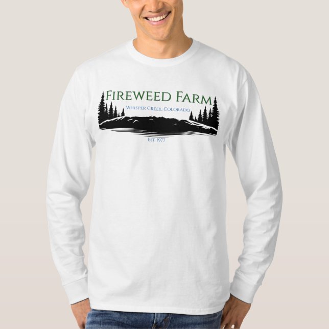 Fireweed Farm Men's Long-Sleeved T-Shirt (Front)