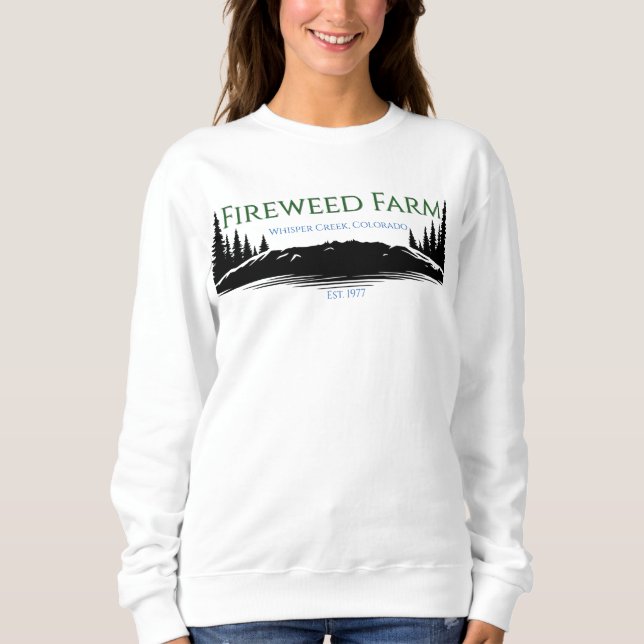 Fireweed Farm Women's Long-Sleeved T-shirt  Sweatshirt (Front)