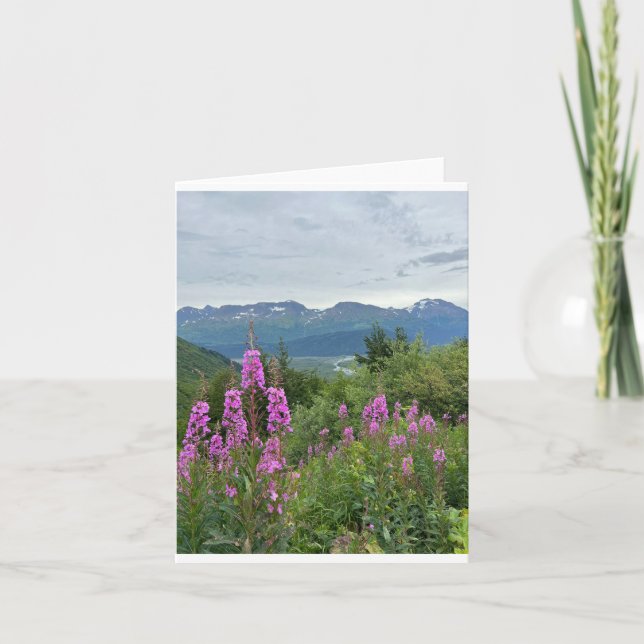 Fireweed Greeting Card (Front)