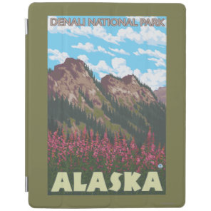 Fireweed & Mountains - Denali Nat'l Park, iPad Smart Cover