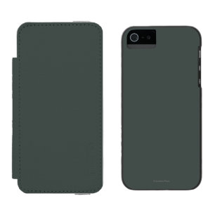 Fireweed & Mountains - Latouche, Alaska iPhone SE/5/5s Wallet Case