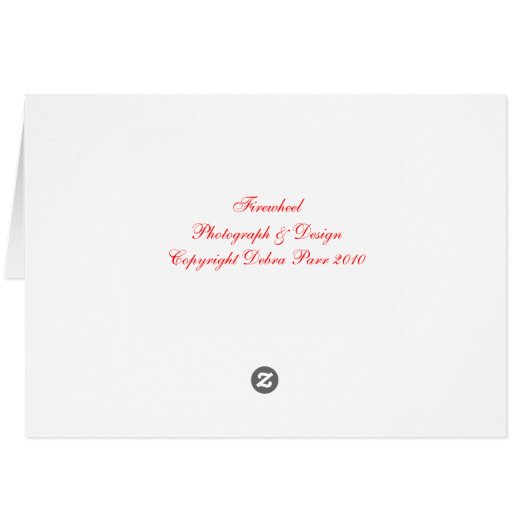 Firewheel (Back Horizontal)