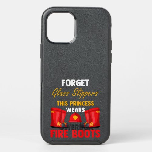 Firewomen Heroes Female Firefighter Women Fire Boo OtterBox Symmetry iPhone 12 Pro Case