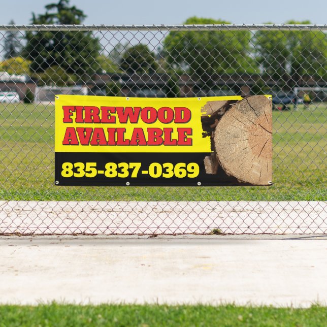 Firewood Available Custom Banner (Insitu)
