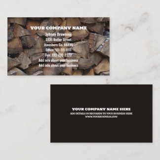Firewood Business Card