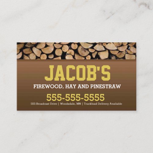 Firewood Business Card