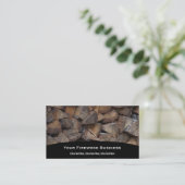 Firewood Business Card (Standing Front)