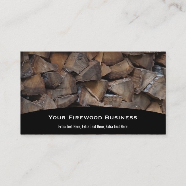Firewood Business Card (Front)