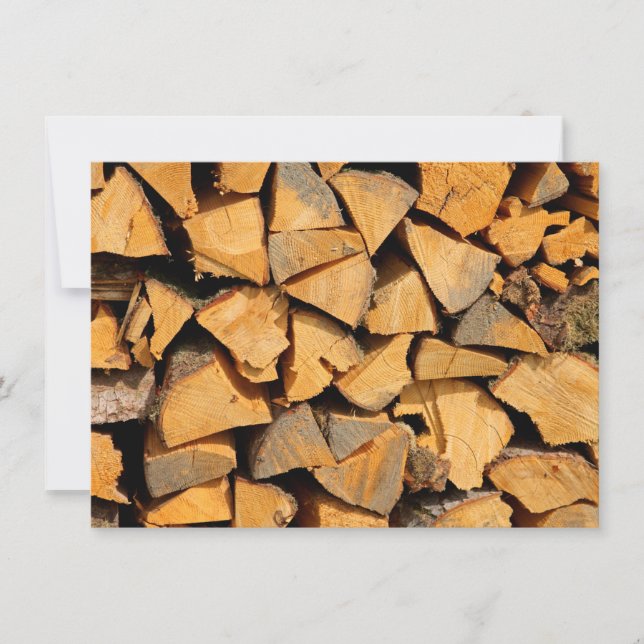 Firewood card (Front)