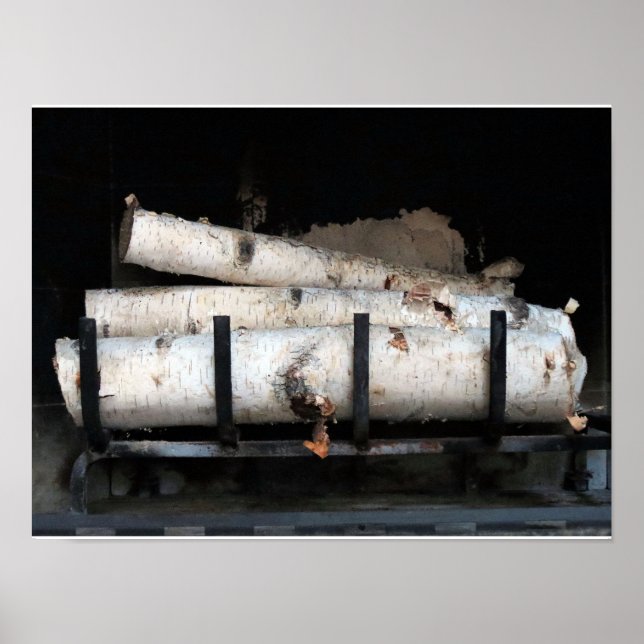 Firewood In The Hearth Poster (Front)