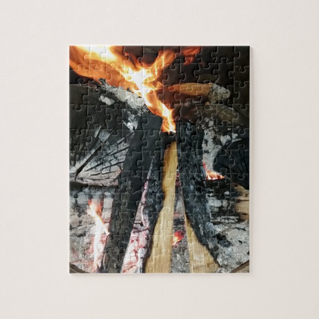Firewood Jigsaw Puzzle (Vertical)