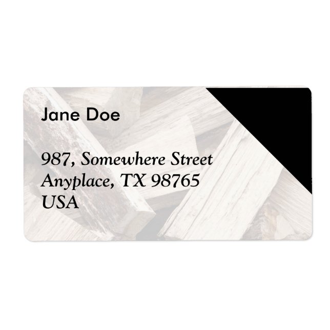 Firewood Label (Front)