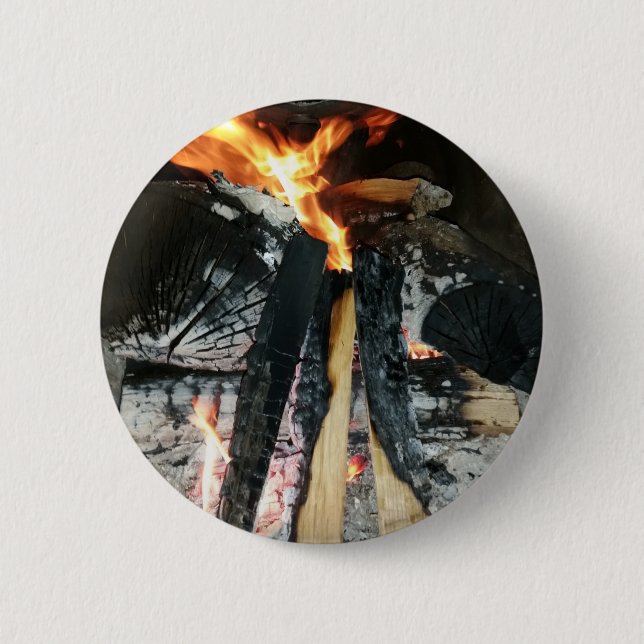 Firewood Pinback Button (Front)