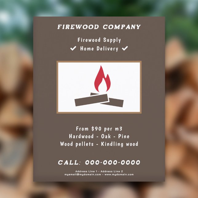 Firewood Supply Flyer (Firewood Supply Flyer)