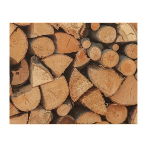 firewood   wood wall art