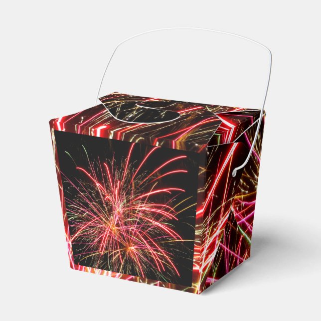 Firework 01 favor boxes (Front Side)
