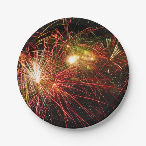 Firework 33 paper plates