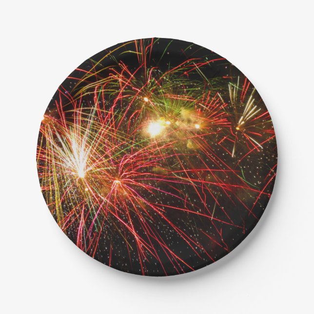 Firework 33 paper plates (Front)