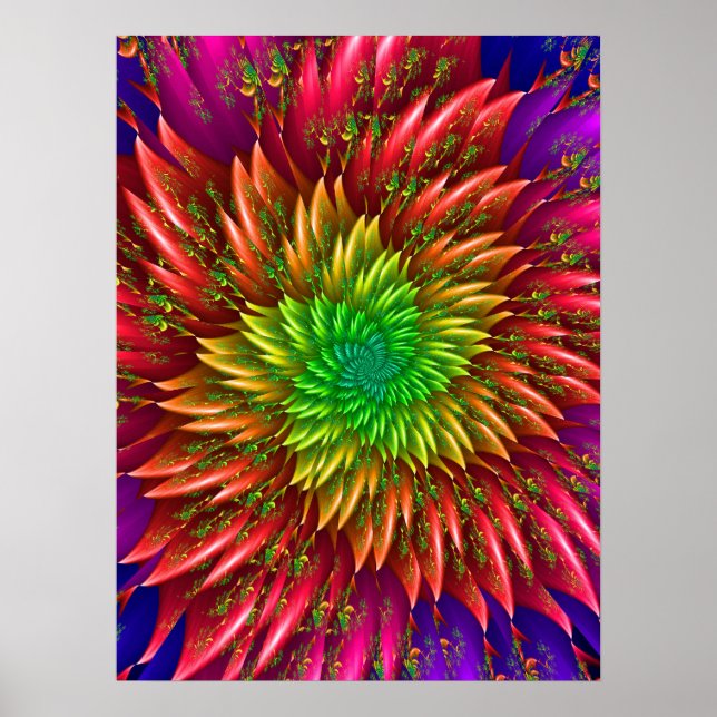 Firework Artwork Poster (Front)