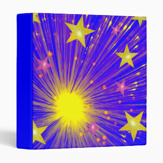 Firework binder blue