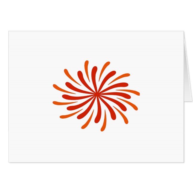 Firework Classic Card (Front Horizontal)