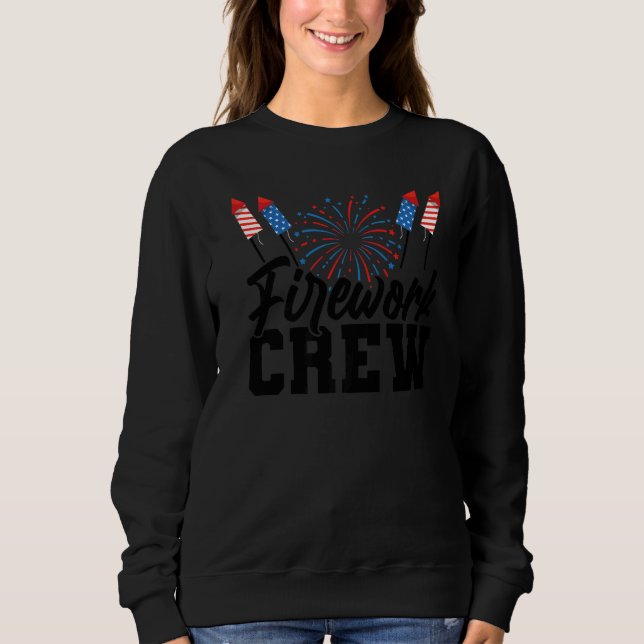 Firework Crew Usa Sweatshirt (Front)