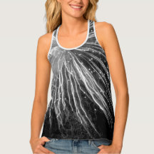 FIREWORK DESIGN WOMAN"S TANK TOP