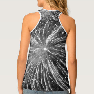 FIREWORK DESIGN WOMAN"S TANK TOP