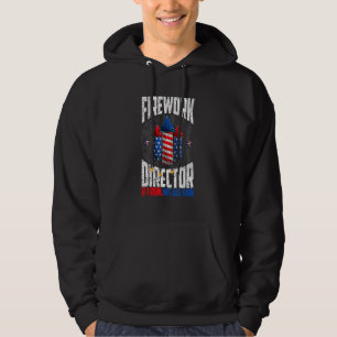 Firework Director Technician I Run You Run 4th Of Hoodie