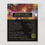 Firework Display, Fireworks Sales Flyer<br><div class="desc">Firework Display,  Fireworks Sales Advertising Flyers By The Business Card Store.</div>