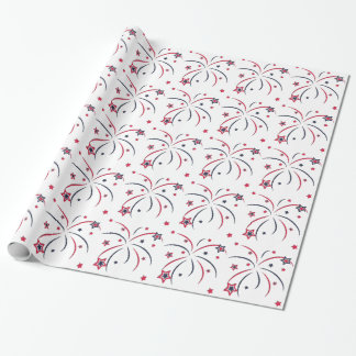 Firework Display Wrapping Paper