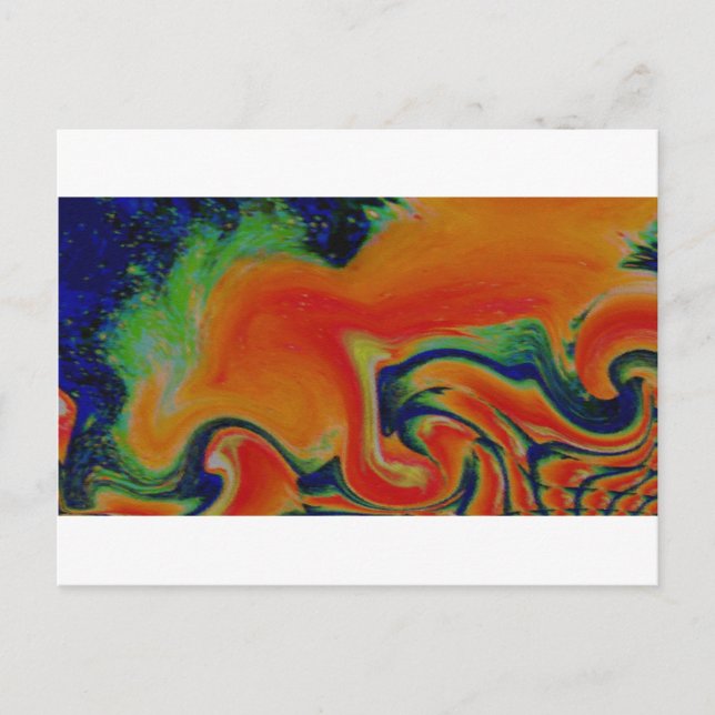 Firework explosion postcard (Front)